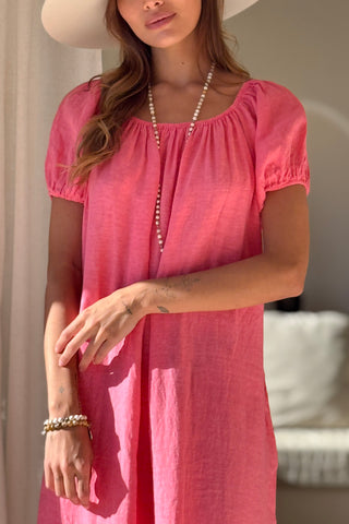 Secret Crush pellavamekko, malibu pink