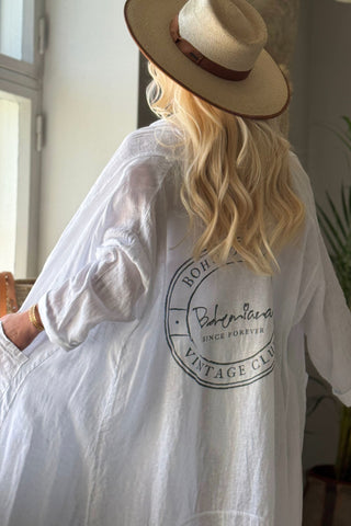 Simply chic kaftaani, boho dreams valkoinen
