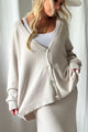 Stay Close neuletakki, light beige