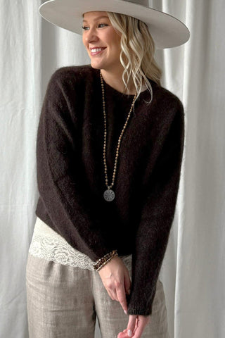 Stockholm jumper, espresso 