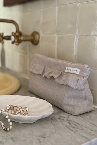 Bypias toiletry bag, natural