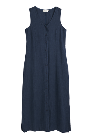 Valencia pellavamekko, navy