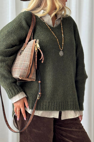 Windsor Reversible Bag little, brown/check