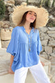 Alice pellavapaita, heavenly blue