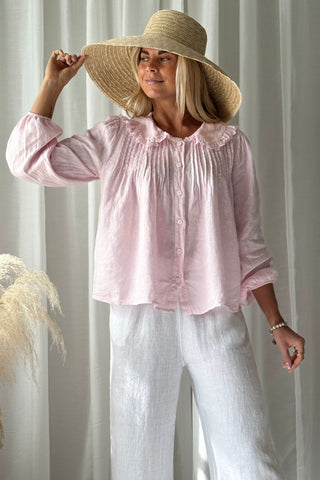 Alivia pellavapaita, cool pink