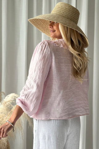 Alivia pellavapaita, cool pink