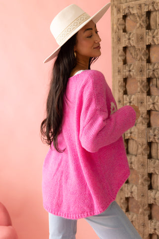 Amour neule, pink