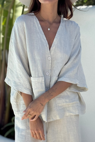 Andrea pellavajakku, hiekka
