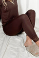Bamboo Lace leggingsit, coffee