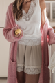Bamboo Lace shortsit, beige