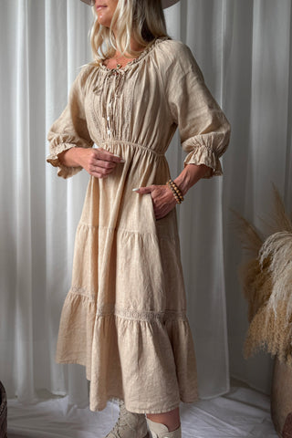Beth Ellen pellavamekko, safari
