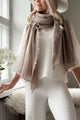 Cashmere love huivi, taupe