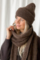 Chamonix alpakka beanie, coffee
