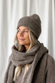 Chamonix alpakka beanie, taupe