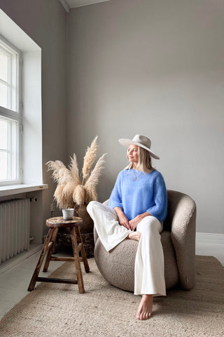 Chicness jumper, heavenly blue 