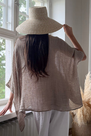 Corazon mesh pellavapaita, cashmere