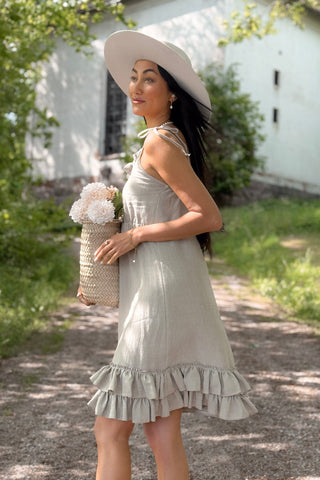 Donna pellavamekko, natural