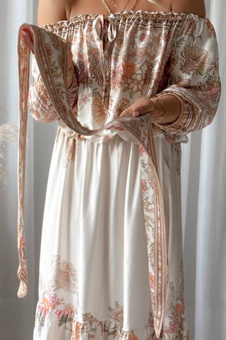 Eloise scarf, magic villa beige