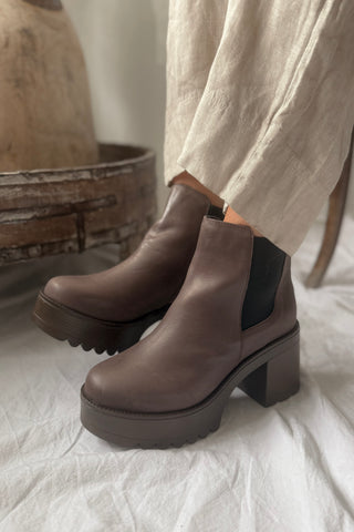Filk leather ankle boot, cho