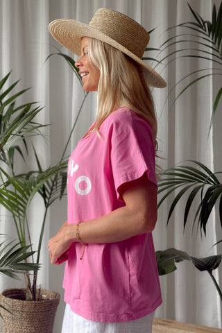 Hanko t-paita, bubble pink