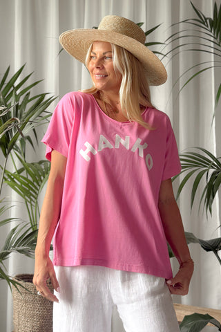 Hanko t-paita, bubble pink