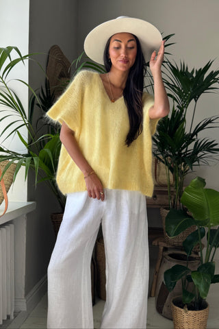 Honeylight mohairliivi, lemon
