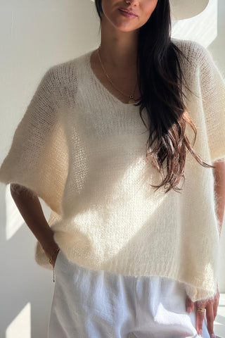 Honeylight mohairliivi, vanilla