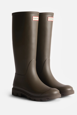 Hunter unisex downpour kumisaappaat, chocolate brown