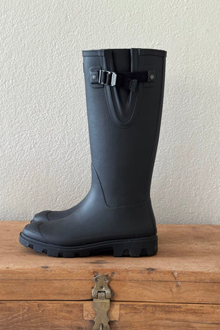 Hunter adjustable downpour kumisaappaat, musta