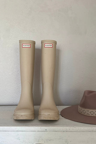 Hunter unisex downpour kumisaappaat, gravel