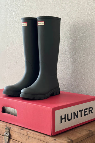 Hunter unisex downpour kumisaappaat, tumma oliivi
