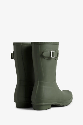 Hunter original short kumisaappaat, tumma oliivi