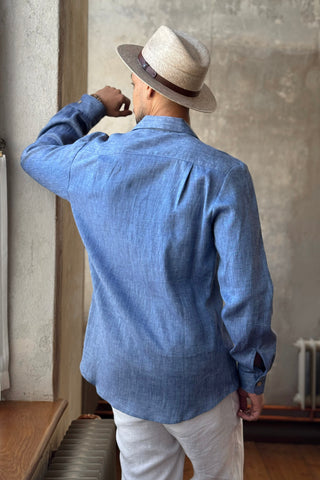 John pellavapaita, denim blue