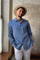 John pellavapaita, denim blue