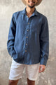John pellavapaita, denim stripe