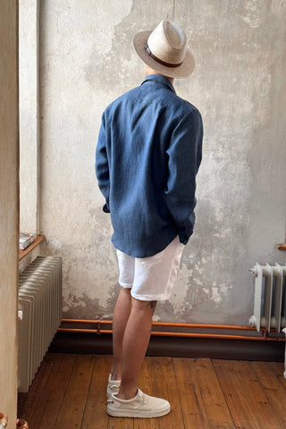 John pellavapaita, denim stripe