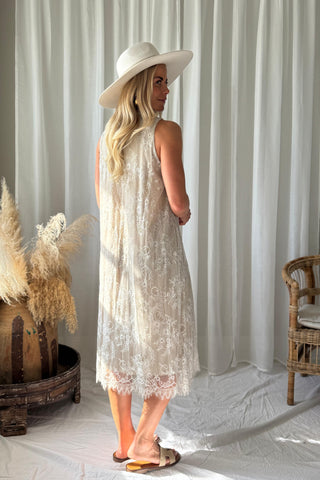 Lace Darling mekko, hiekka
