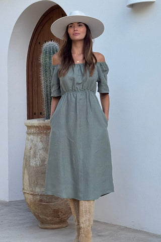 Marbella pellavamekko, camo