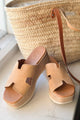Serra paksupohjaiset pistokkaat, beige