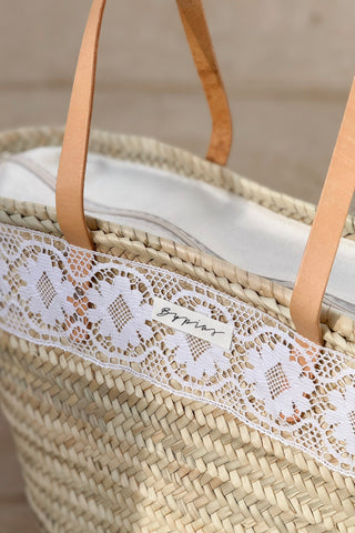 Shabby lace korikassi