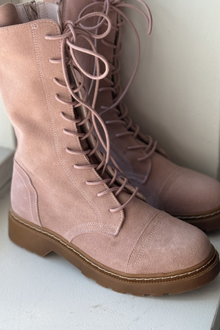 Siuxy boots, nude pink