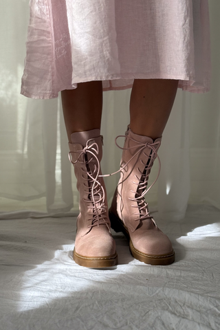 Siuxy boots, nude pink