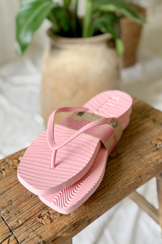 Varvassandaalit, pink sorbet