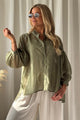 Soft Light tencel blouse, camo