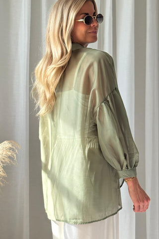 Soft Light tencel pusero, camo