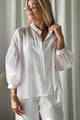 Soft Light tencel blouse, off white