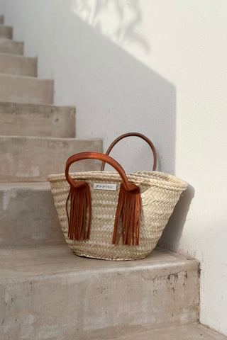 Tassel korikassi, ruskea