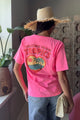 Tropics t-paita, neon pink