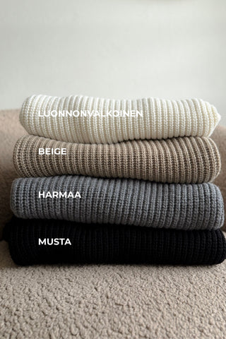 Wilson villasekoitepooloneule, beige