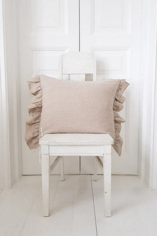 Shabby pellavatyynyliina, natural